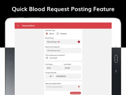Simply Blood - Find Blood Dono android App screenshot 2
